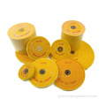 Buffing Disc Wheel 6*60 yellow buffing wheels pad disc for drill Manufactory